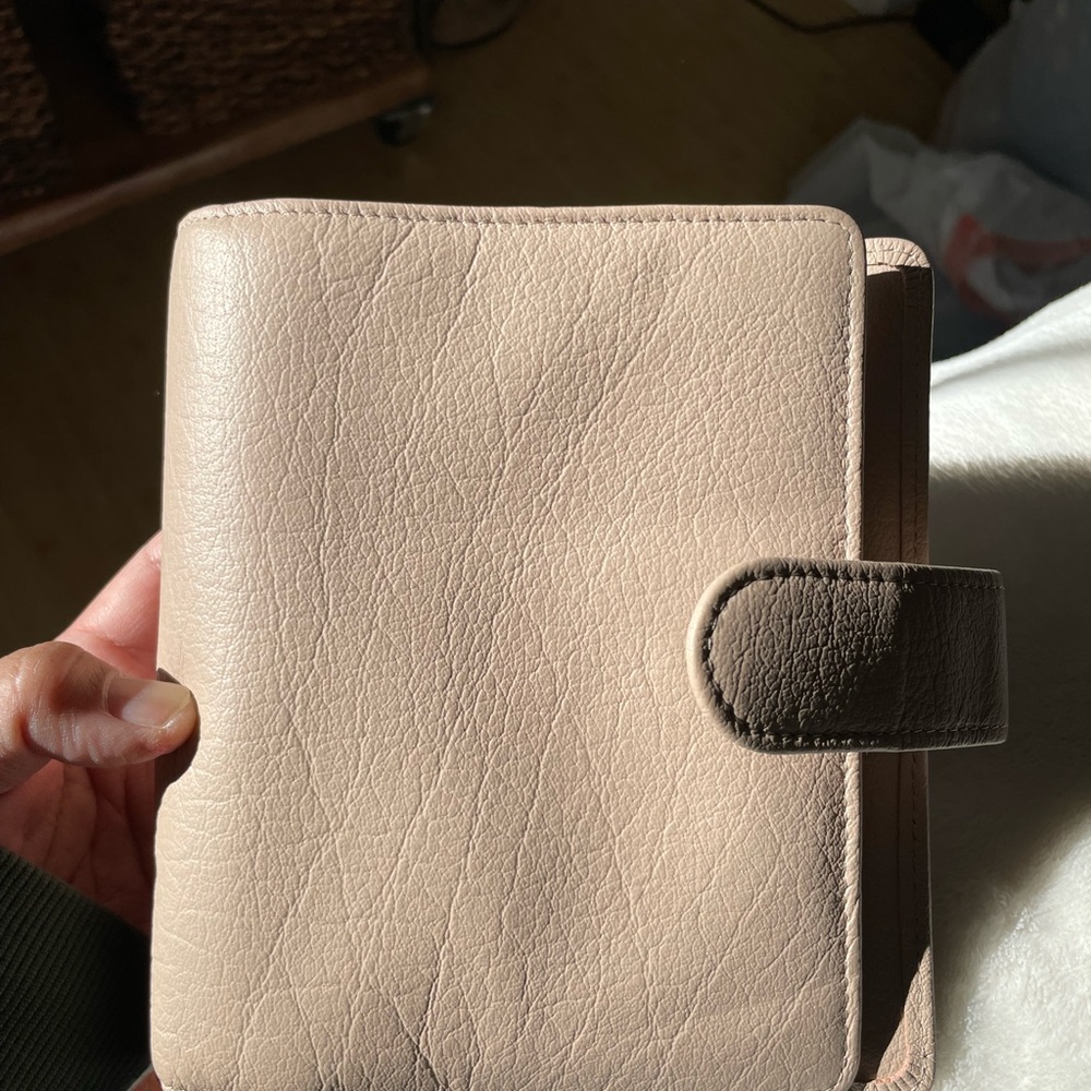 VDS Van Der Spek Alezan A6 agenda cover gently used 30mm rings